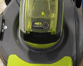 Electric Lawnmower, barely used, with batteries
