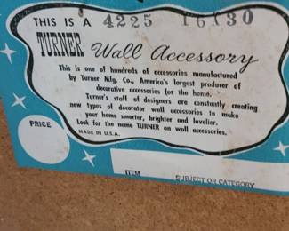 Vintage Turner wall mirror