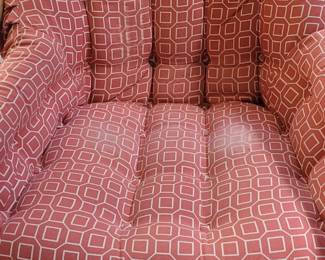 Rattan chair, one of two