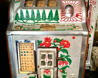 AND...what is a sale without a slot machine! RARE find in perfect condition