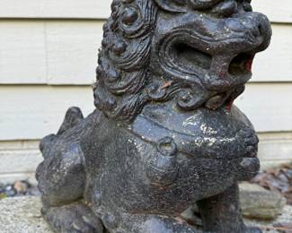 Foo Dog Pair - almost lifesize!
