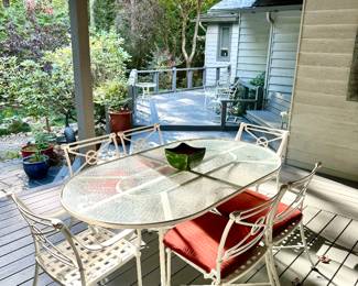 JoPa - Brown Jordan Outdoor Patio Furniture...Cast Metal and in AMAZING condition