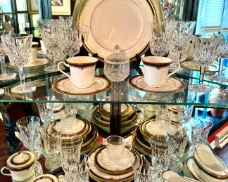 Noritake - "Gold & Sable" Service for 10+ loads of extras