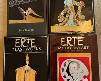 Erte Coffee Table Books