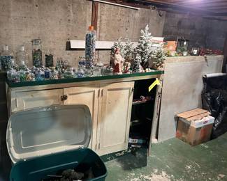Christmas, Marbles, Etc Basement
