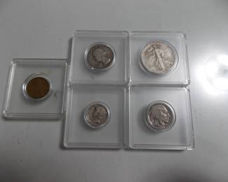 1934 5 Coin set