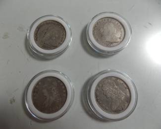 1806 & 1807 Draped Bust Half and 1808 & 1835 Capped Bust Half