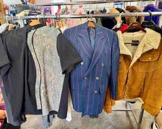 Vintage men’s jackets, Sherpa western jacket