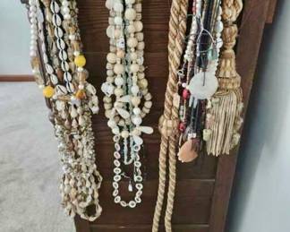 Trade bead necklaces 