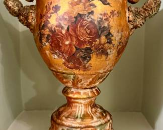 Hand Painted Urn