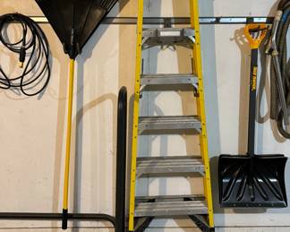 Garden Tools & Werner Ladder