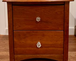 Vermont Precision Woodworks Two Drawer Nightstand