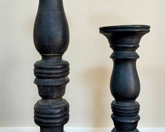 Wood Candlesticks