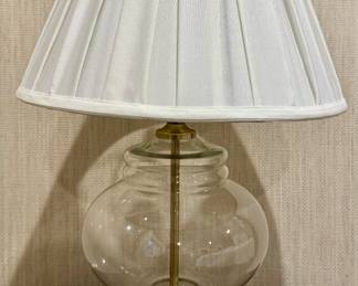 Glass Table Lamp
