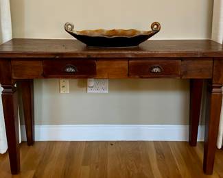 Console Table with Two Drawers
