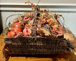 Fall Decor Basket