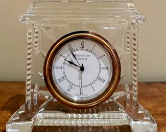 Waterford Crystal Desk Clock