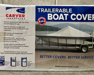 Carver Trailerable Boat Cover