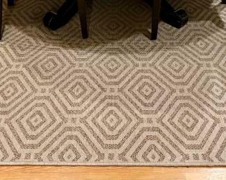Stanton Geometric Area Rug (brown, tan)
