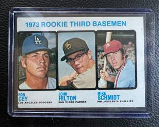 1973 Rookie Third Basemen Card