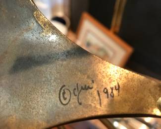 Wall Sculpture signed