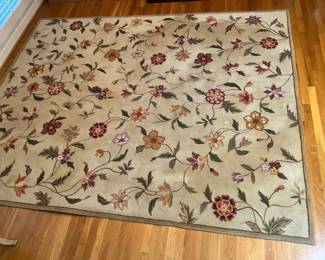 Wool Floral Rug