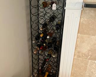 75 Bottle Iron Wine Rack