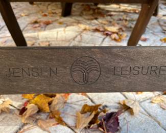 Jensen Leisure Teak Patio Set