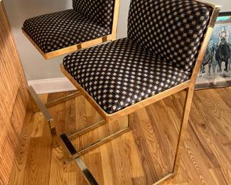 MacKenzie Childs Bar Chairs