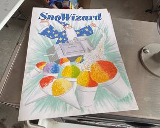 SnoWizard Professional Snow Cone Machine