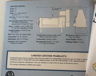 SnoWizard Professional Snow Cone Machine