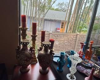 Asian Vases and decor