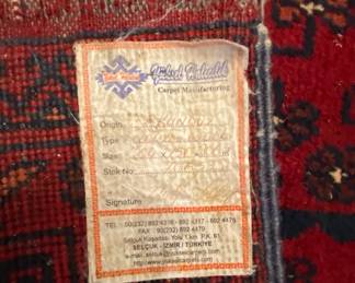  Yuksel Kasadasi  Wool Rug  204 x 150 made in Turkey