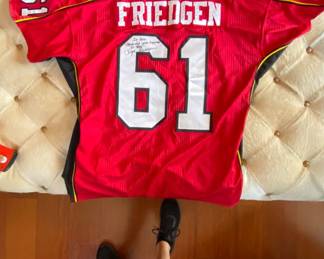 Signed Friedgen Jersey