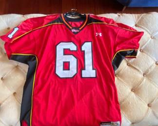 Signed Friedgen Jersey