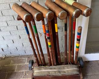 Vintage Croquet