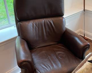 leather office chair, rolling chair