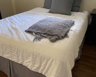 mattress, boxspring, bed frame