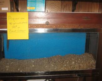 80 gallon Aquarium with stand.