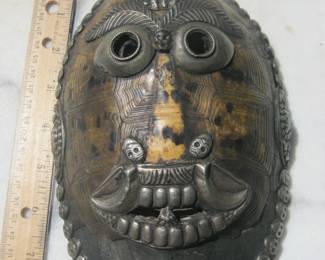 Ceremonial Mask to ward of evil .  