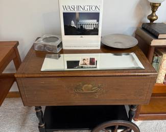 drop Leaf Tea Cart