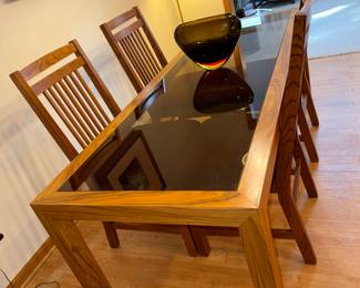 Ray Bartles built this table - built for the Reicker Estate.