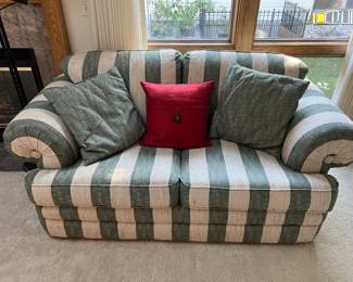 Stripped couch