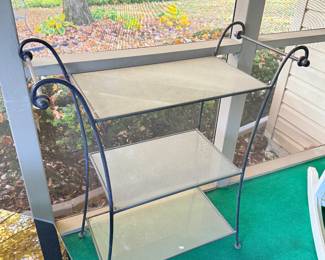 Glass top 3-Tier Table