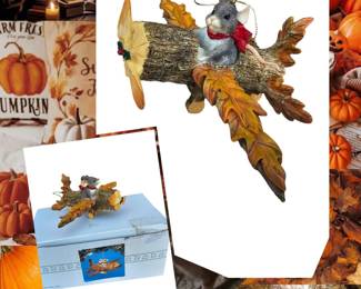 Fitz Floyd  Charming Tails  Retired 1997  High Flying Mckenzie 