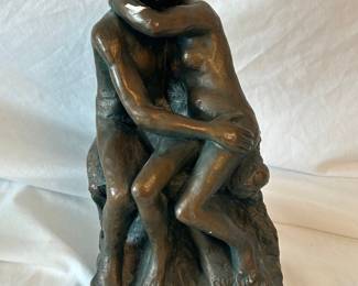 Embracing Couple Sculpture