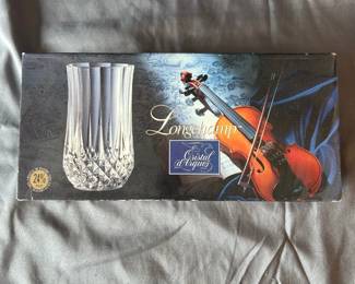 Longechamp Crystal Arques Glasses