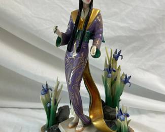 Ayame, Princess Of The Irises Sculpture