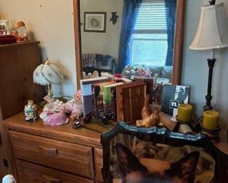 Sturdy, full sized bedroom set.  