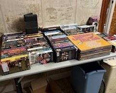 VCR tapes and records